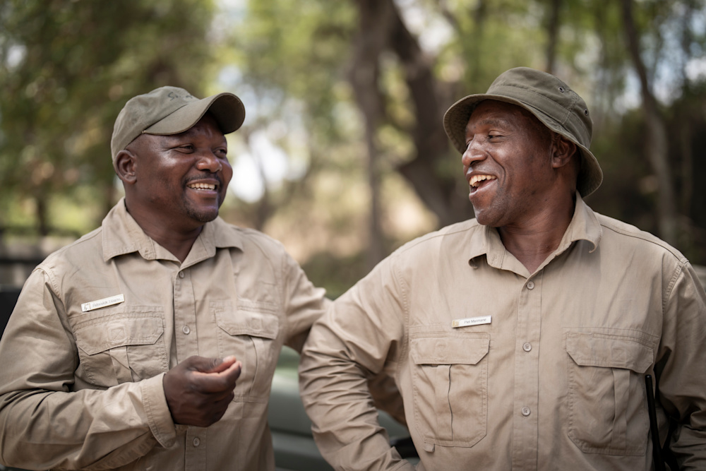 Piet and Renneck's friendship was founded on the soccer field but forged by a mutual love of sharing nature with guests