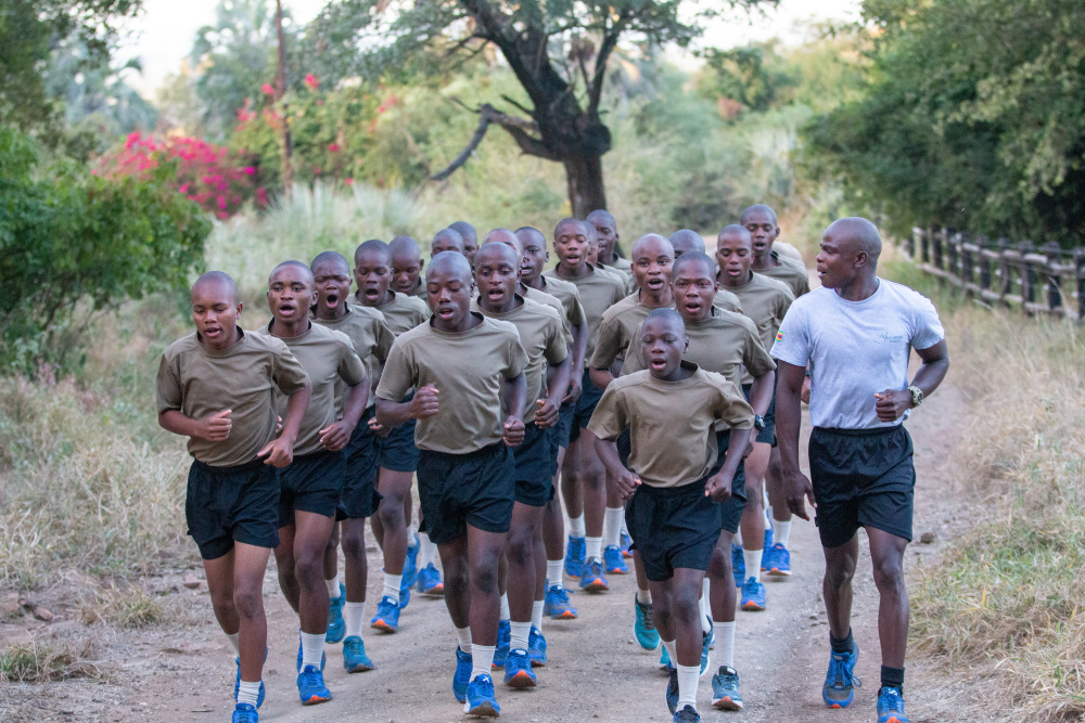 The Junior Ranger programme sees the Malilangwe Scouts pass on their invaluable knowledge by mentoring the next generation of young recruits to equip them for a calling in conservation