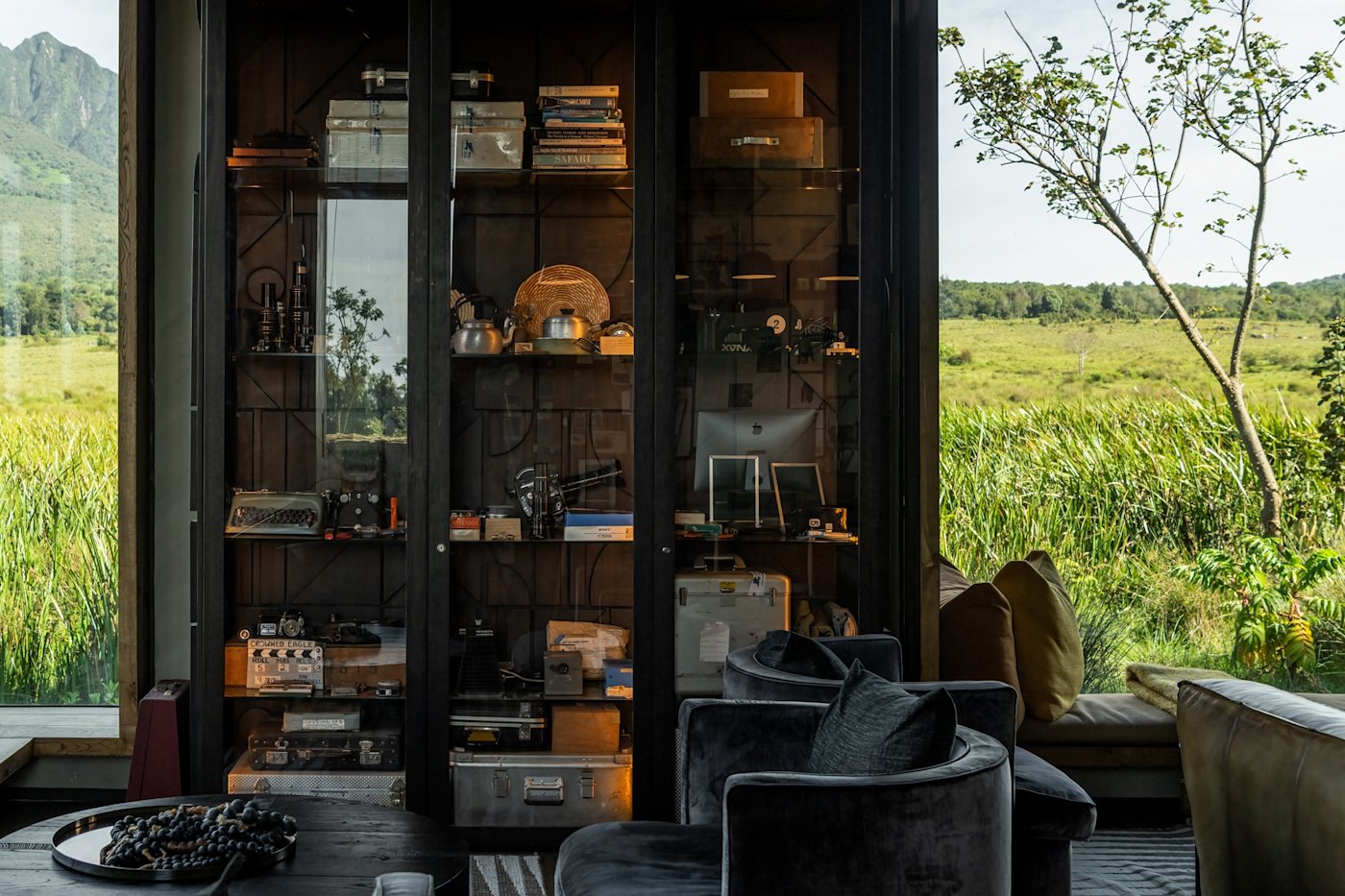 The Conservation Room at Singita Kwitonda