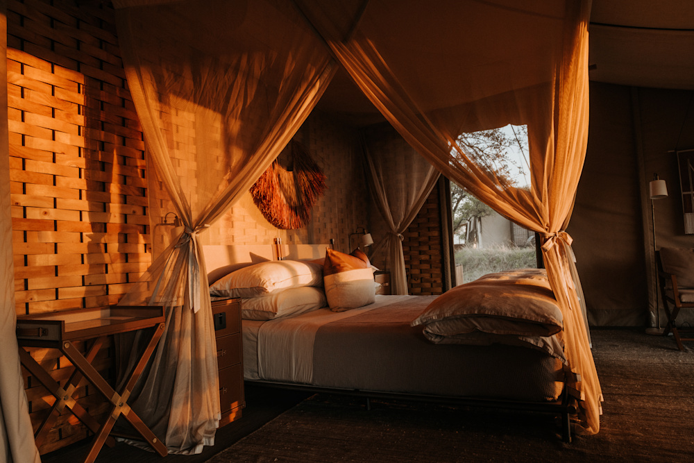 Singita Sabora Tented Camp is home for the women taking part in the race, and is the perfect place to relax and soak in the setting and get to know each other better