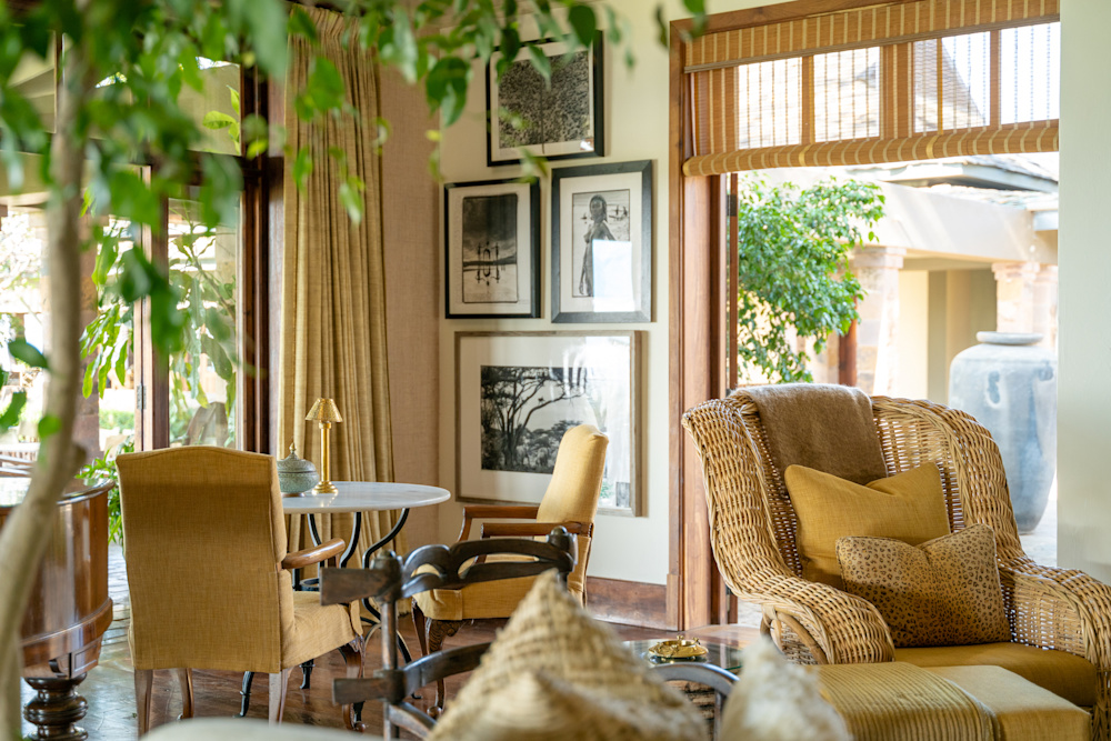 Singita Sasakwa Lodge's timeless sophistication has been loosened up slightly with artisanal touches and natural textures