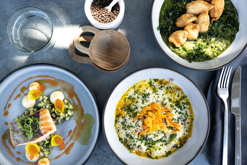 Our carefully considered menus incorporate global influences, and local produce wherever possible, and are designed to be shared amongst loved ones