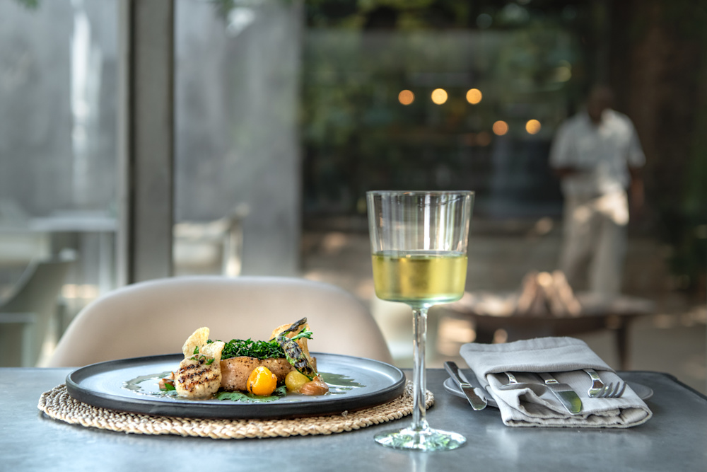 Fresh seasonal and sustainably sourced ingredients inform all the menus across Singita's lodges and camps