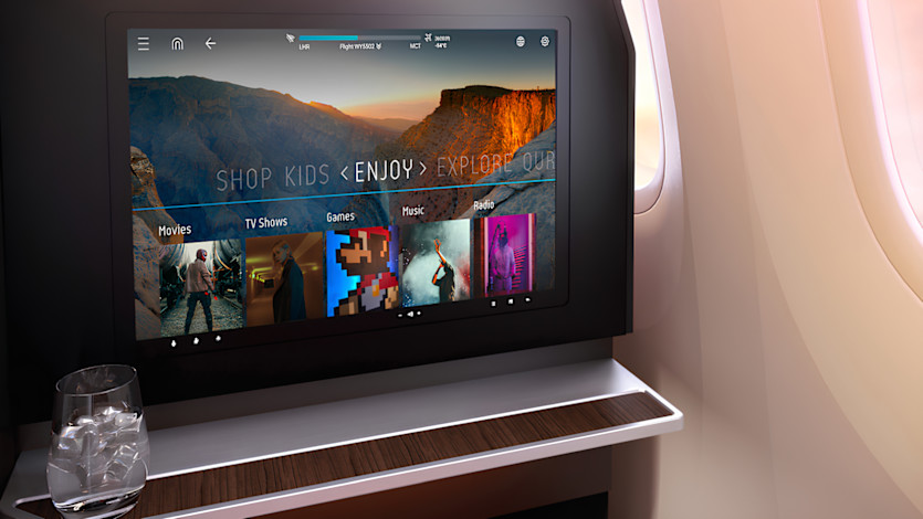 Next-Generation In-Flight Interactive Experience: Enjoy Hub