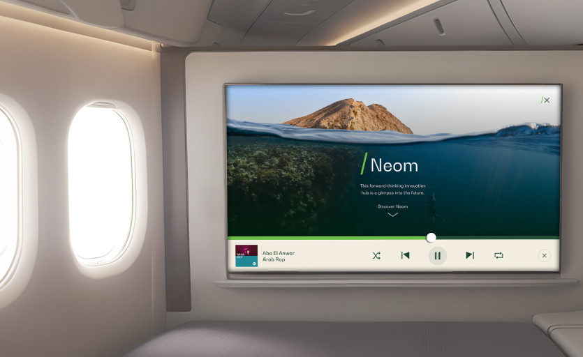 In-Flight Entertainment Reimagined: Destination Content with Audio Player