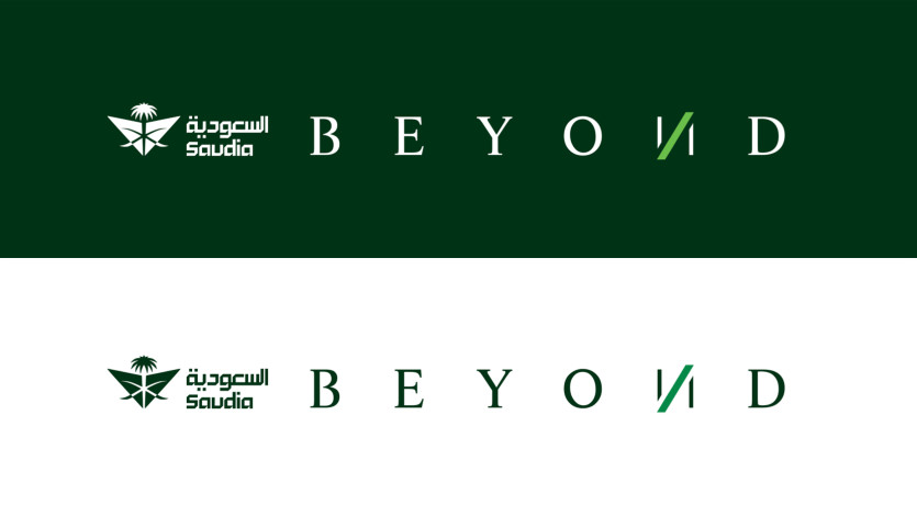 SaudiaBEYOND Brand Identity: Logo Identity