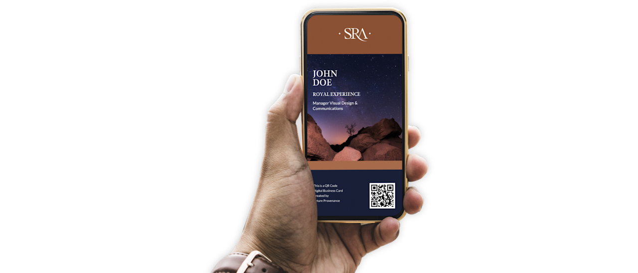 SRA Digital Business Card