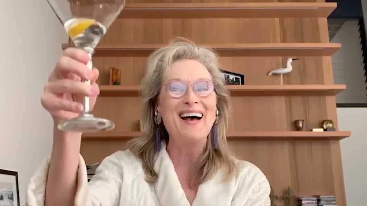 Meryl Streep living her best menopause life