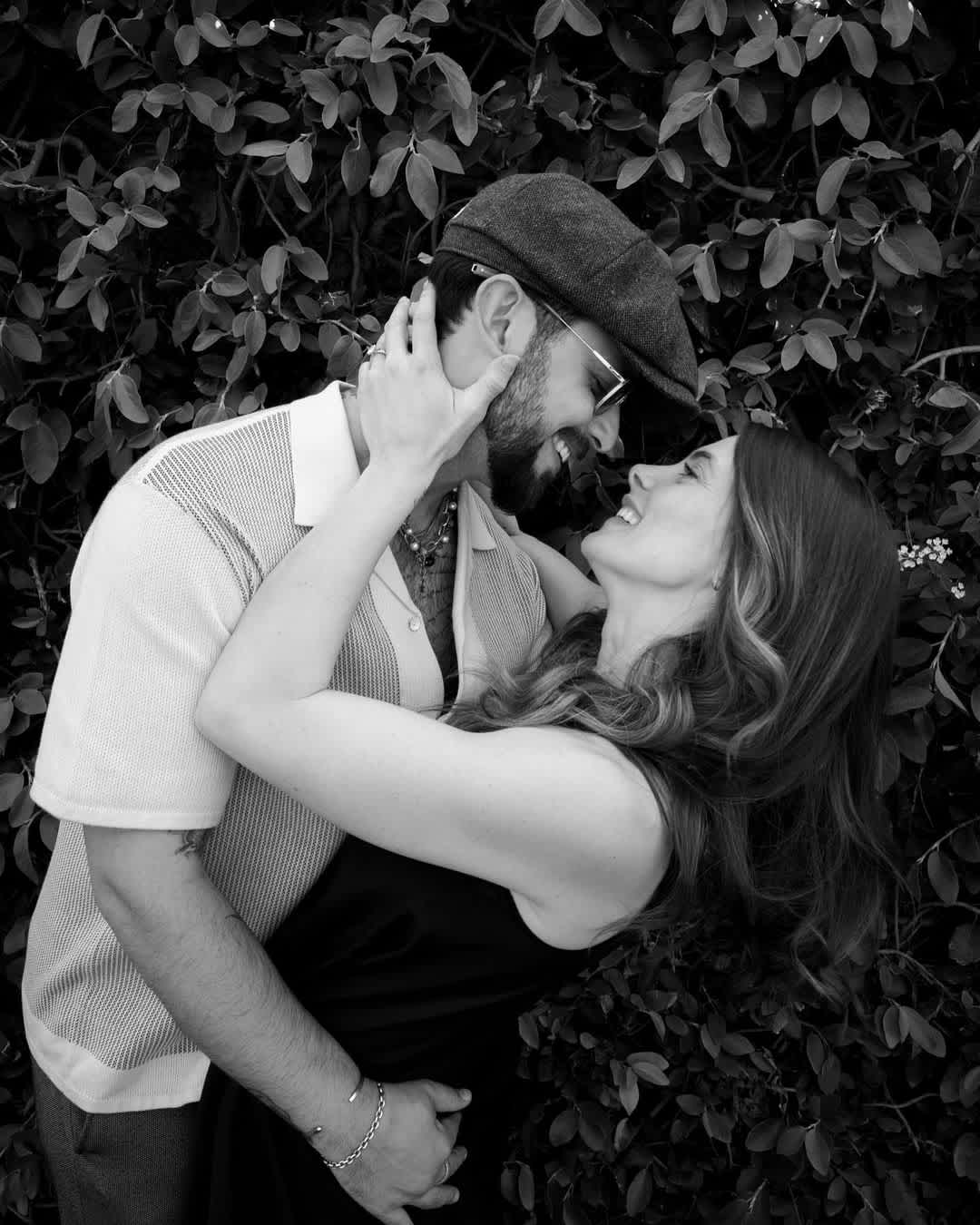 Ashley and Paul Khoury celebrate pregnancy