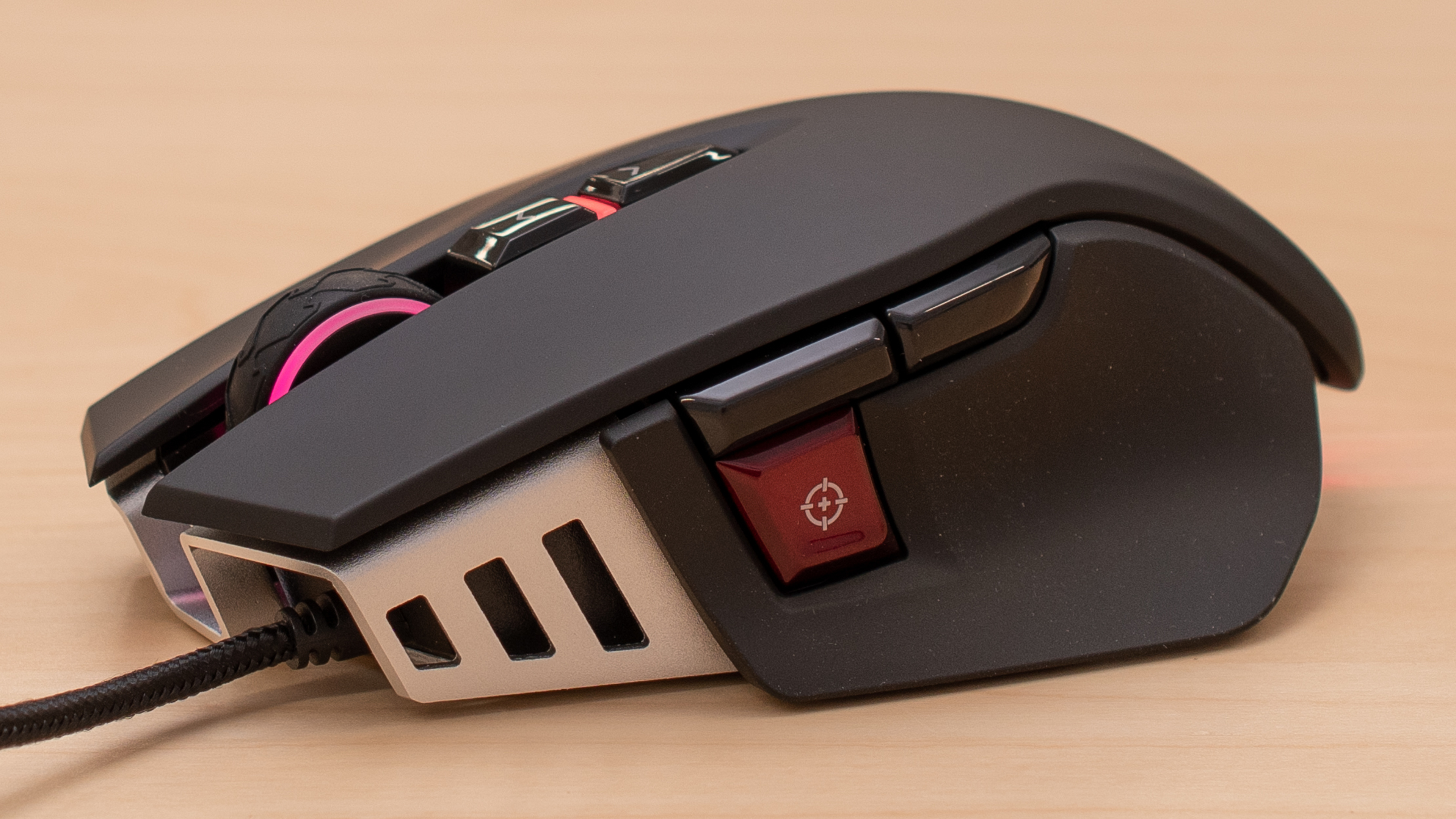 corsair mouse red