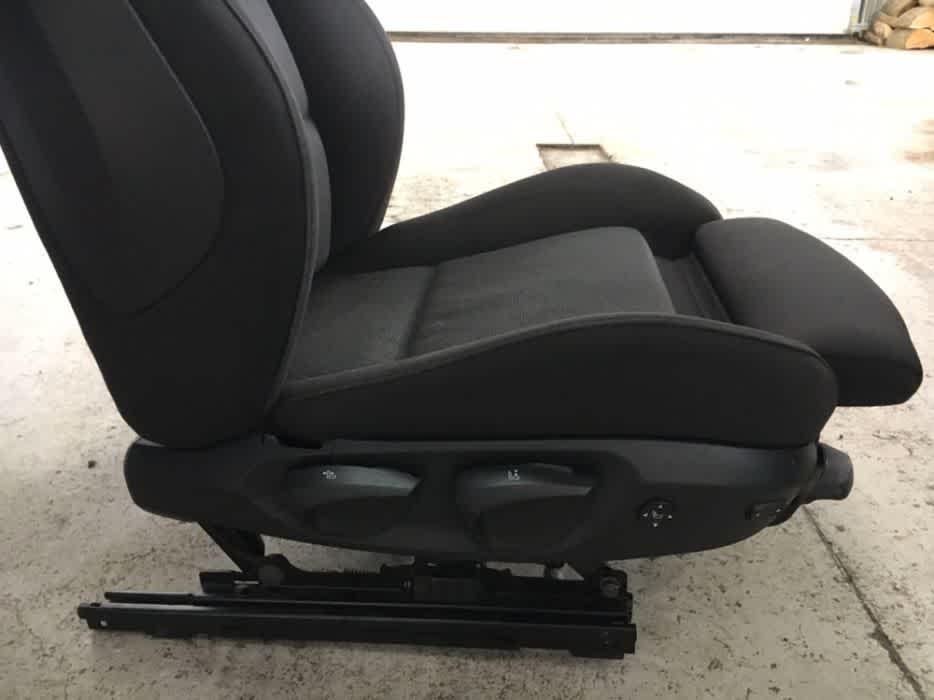 BMW E90 sport seats with electric lumbar and inflatable sides retrofit