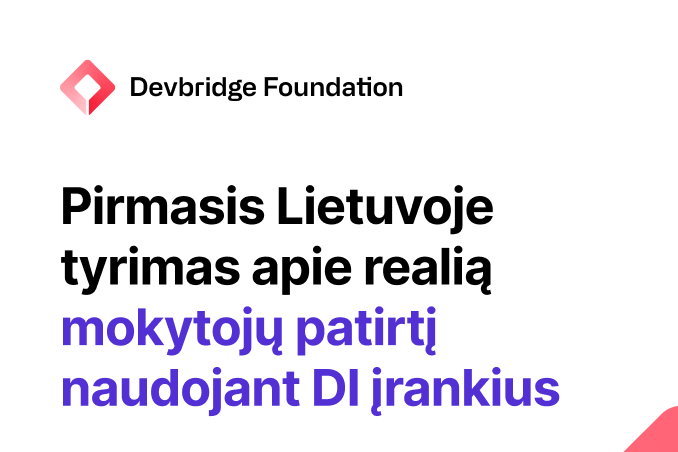 Dirbtinio intelekto integracijos Lietuvos švietime tyrimas: mokytojų patirtys ir iššūkiai