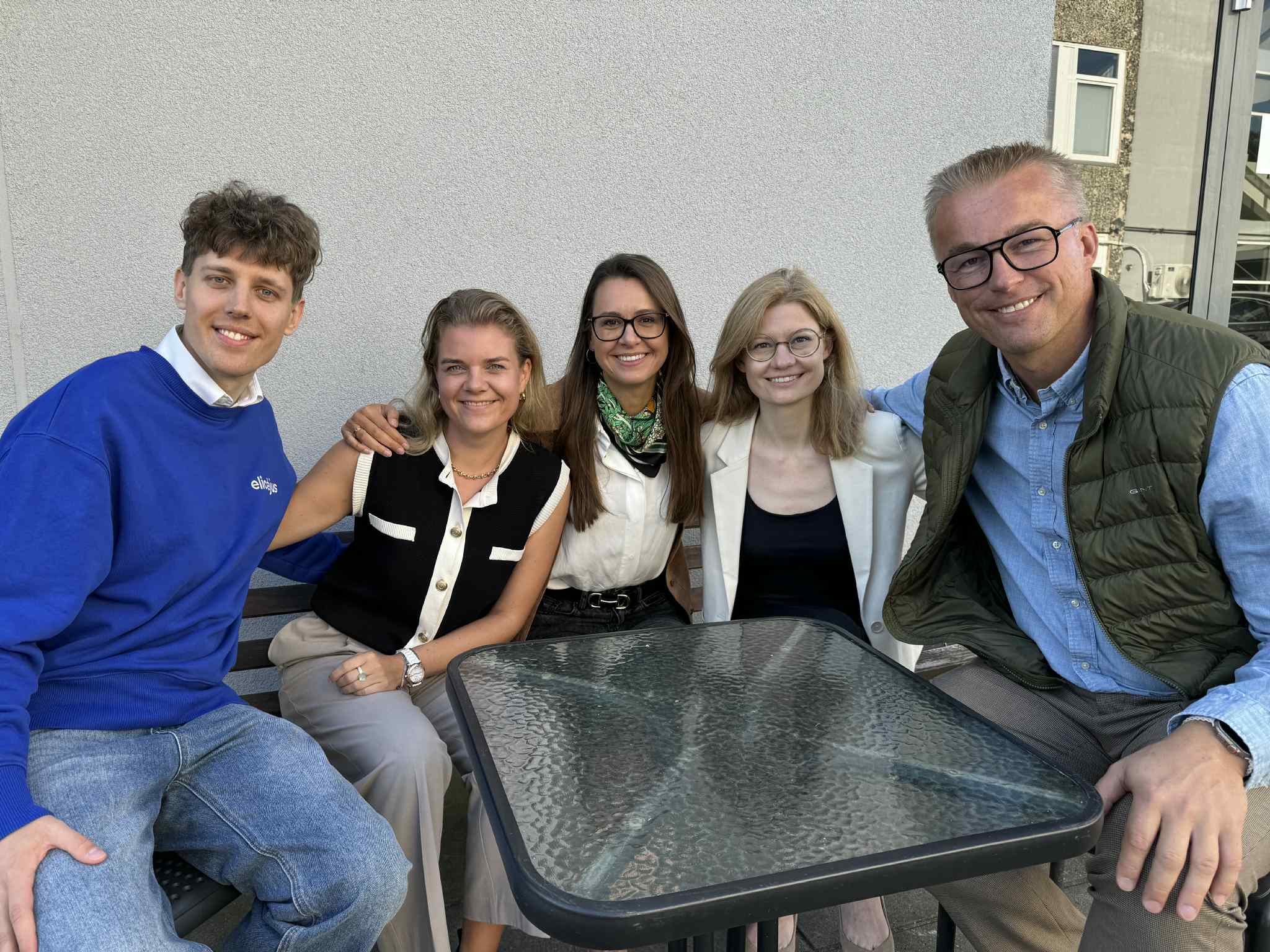 Head of Devbridge Foundation together with AI initiative partners (personal archive)