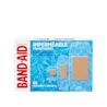 Pansements transparents imperméables de marque BAND-AID®, tailles assorties, 60 unités