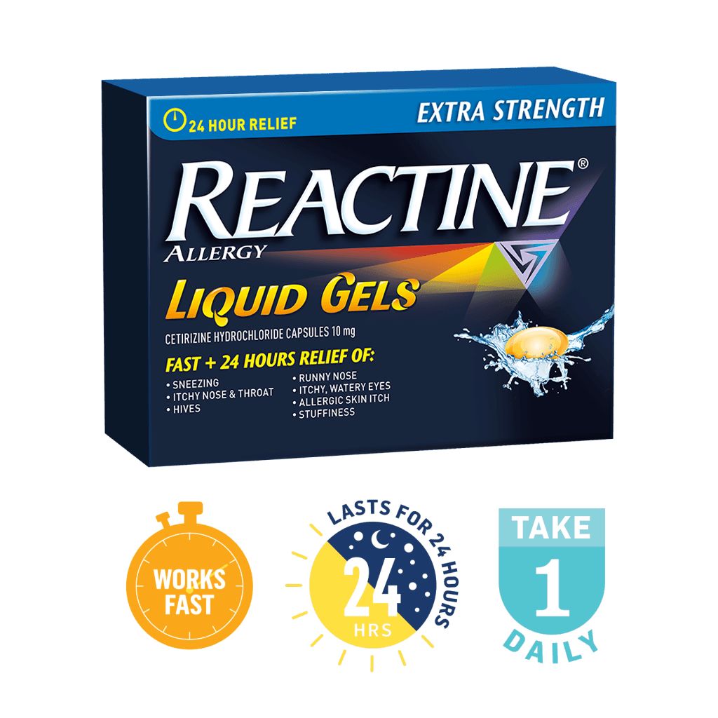 REACTINE® Liquid Gels