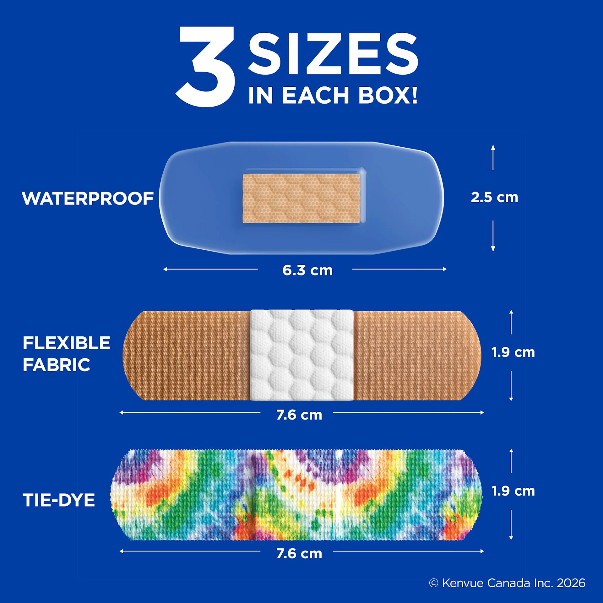 BAND-AID® Brand Assorted Bandages Tin 75ct