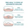 Band-Aid Pro Heal Adhesive Bandages offer 3 steps of advanced healing: seal, heal and reveal