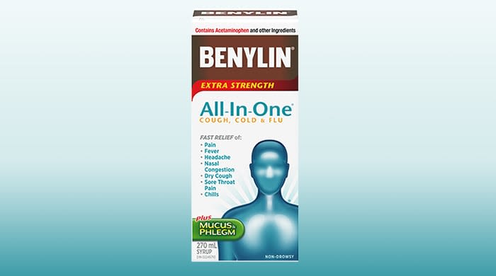 BENYLIN® ALL‑IN‑ONE® COLD AND FLU SYRUP
