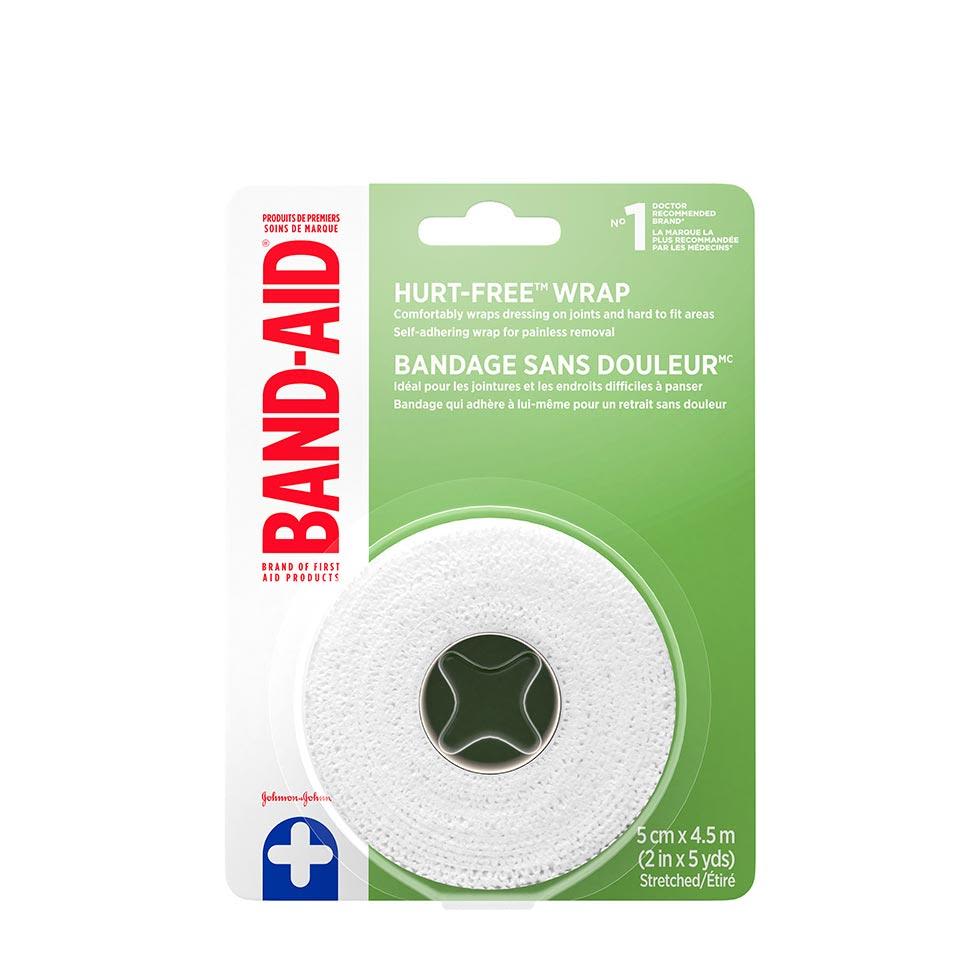 Band-Aid hurt free wrap