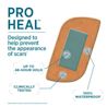 Band-Aid Pro Heal Adhesive Bandages are designed to help prevent the appearance of scars