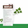 BENYLIN® Herbal Cough Syrup Ivy Leaf, 100 mL, back packaging displaying usages and ingredients.