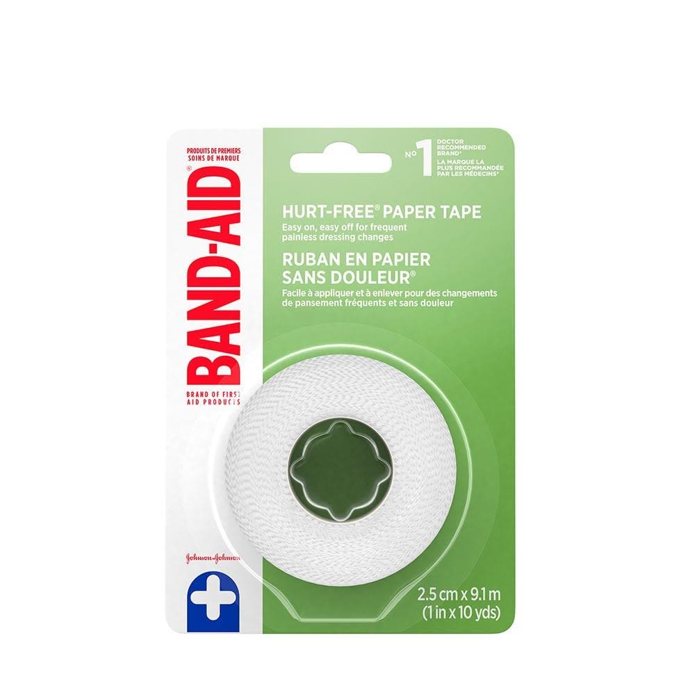 Band-Aid hurt free paper tape pack