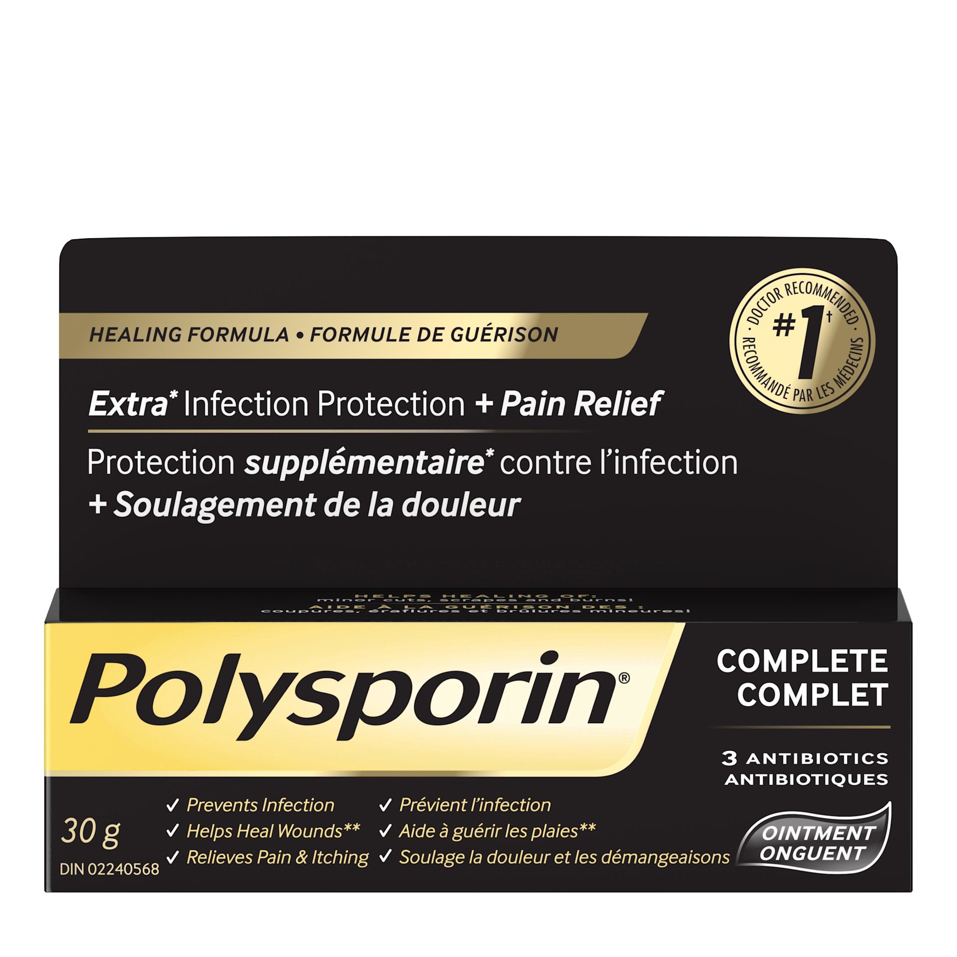 POLYSPORIN® Complete Ointment, 30g