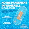 Pansements transparents imperméables de marque BAND-AID®, géants, 6 unités