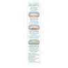 Side shot of BAND-AID® Hydro Seal Ultra Thin Extra Large showing seal, heal, and repair steps