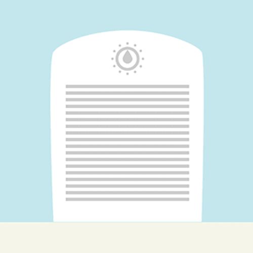 Déshumidificateur blanc