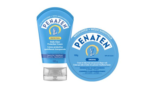Penaten® cream products side by side