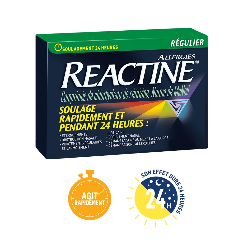 REACTINE® Régulier