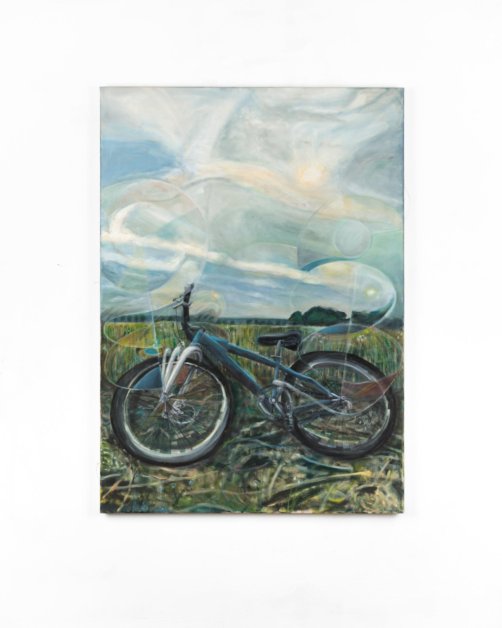 Cover Image for I Stop And Wheels Keep on Spinning, 140x100