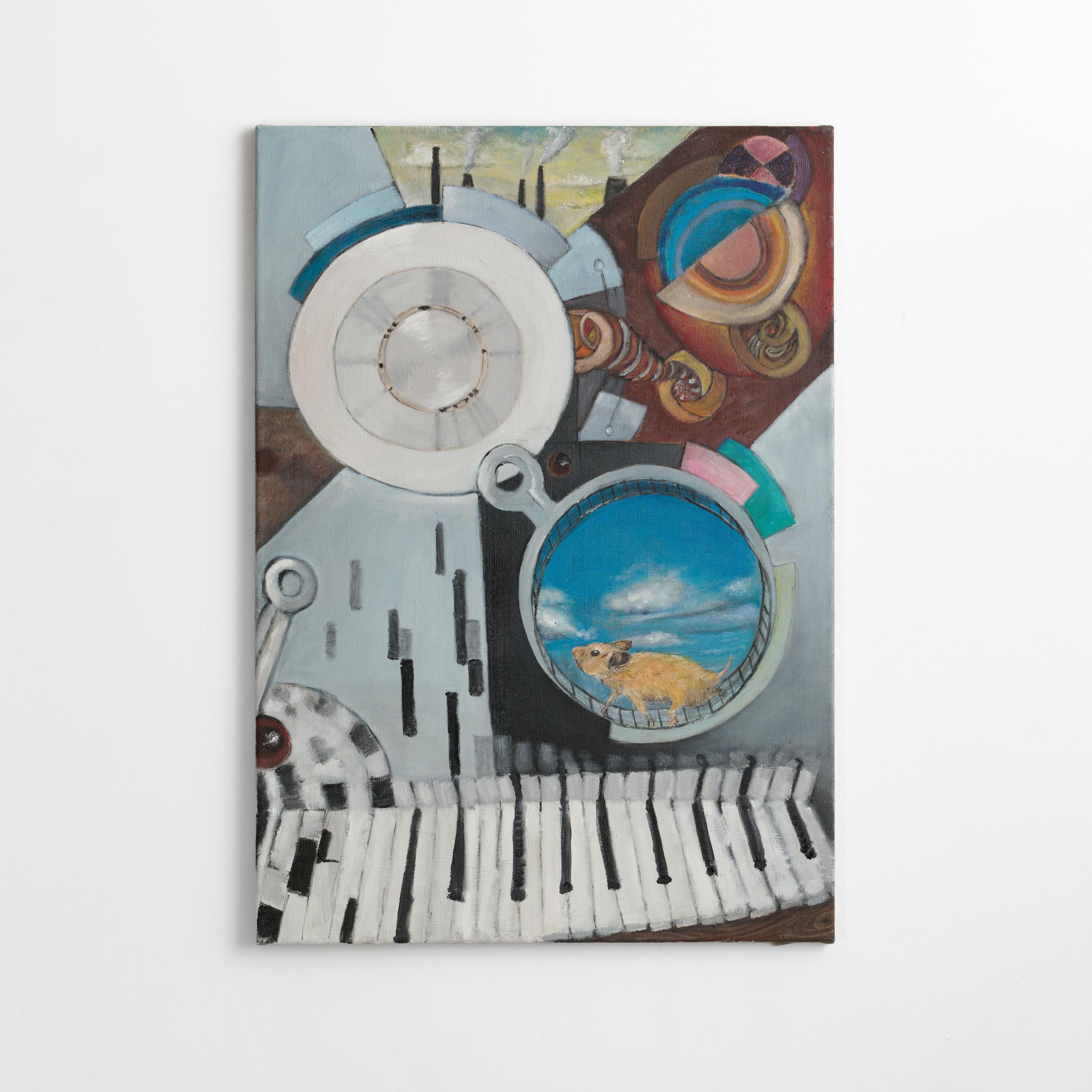 Cover Image for Who is Spinning The Wheels?, 60x80