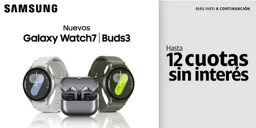 Nuevo Watch7 y Buds3