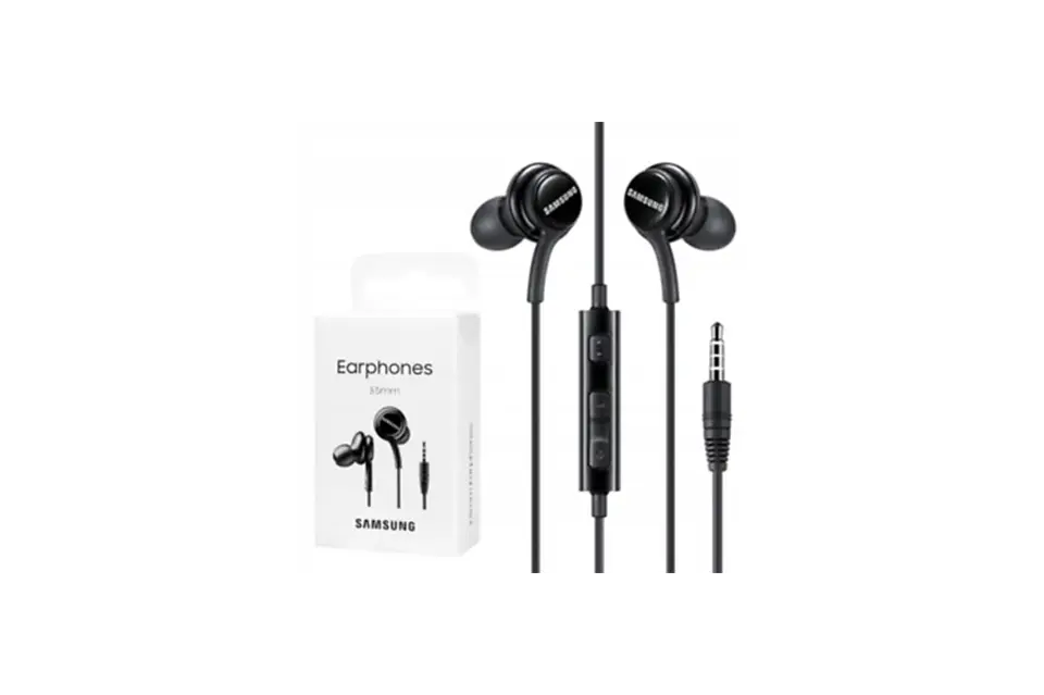 Auriculares con Cable SAMSUNG Eo-Ia500 (In Ear - Micrófono - Negro)