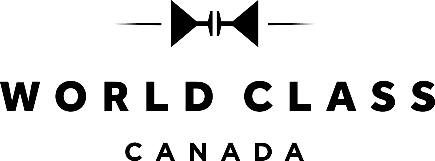 The World Class Canada logo in black