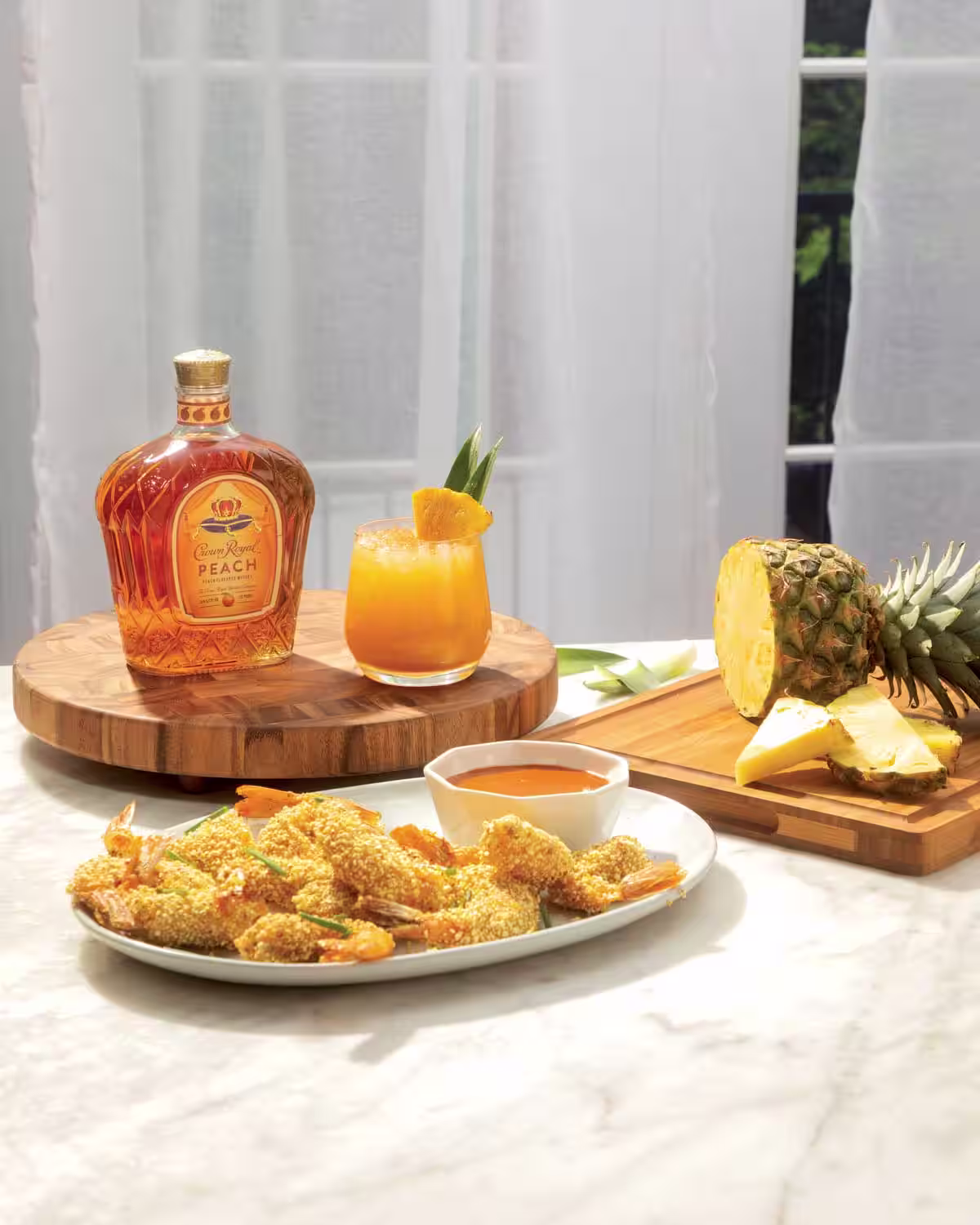 Created in partnership with Ghetto Gastro, the “Bronx Tale” is an ode to their hometown. Serve with succulent popcorn shrimp 