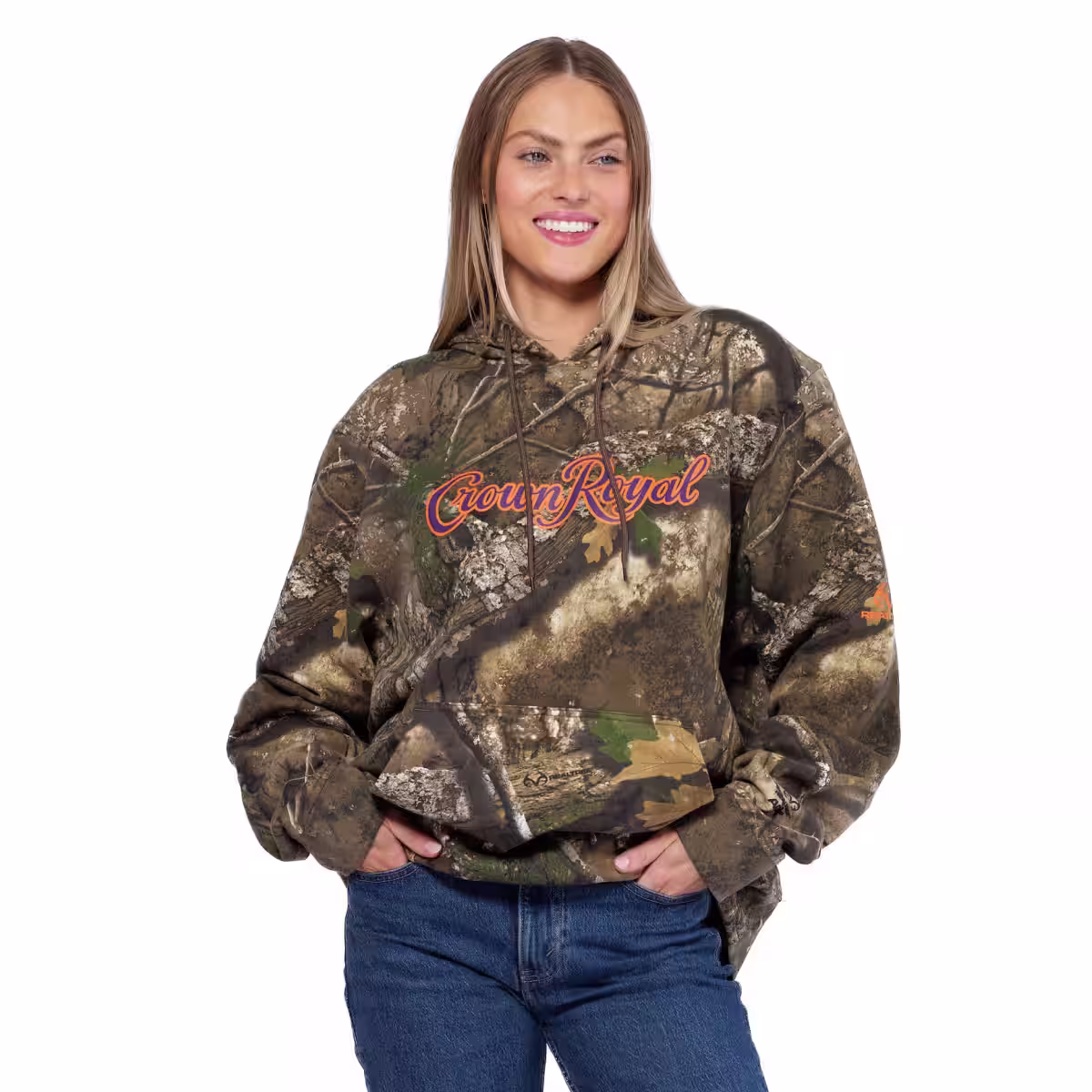 Crown Royal x Realtree Hoodie in Purple