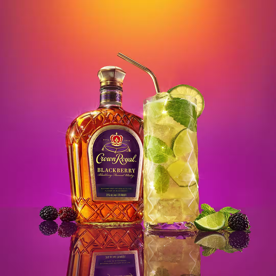 Minty and crisp, this Blackberry Mojito is a must-try on hot summer days.