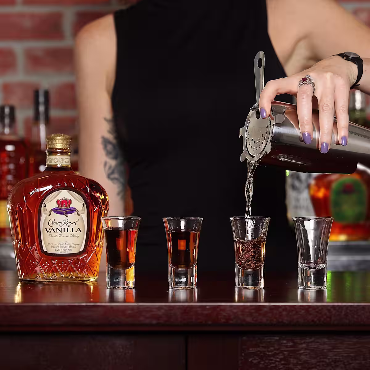 Try our Crown Royal Apple Pie A La Mode cocktail recipe, with Crown Royal Vanilla Whisky and Crown Royal Apple Whisky.