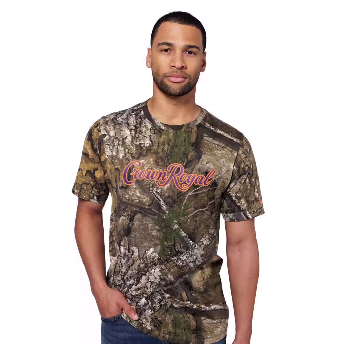 Crown Royal x Realtree T-Shirt in Purple