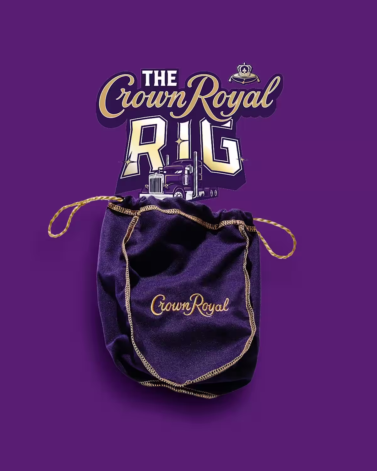 The Crown Royal Rig with a Crown Royal Purple page