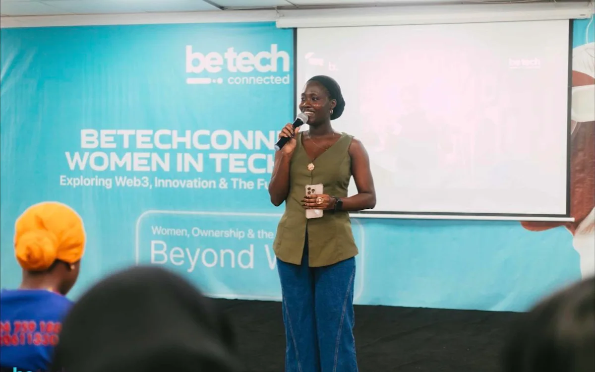 A Women in Tech session in Accra