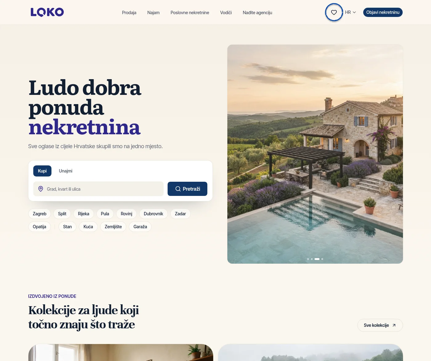 Spremljeni oglasi u izborniku