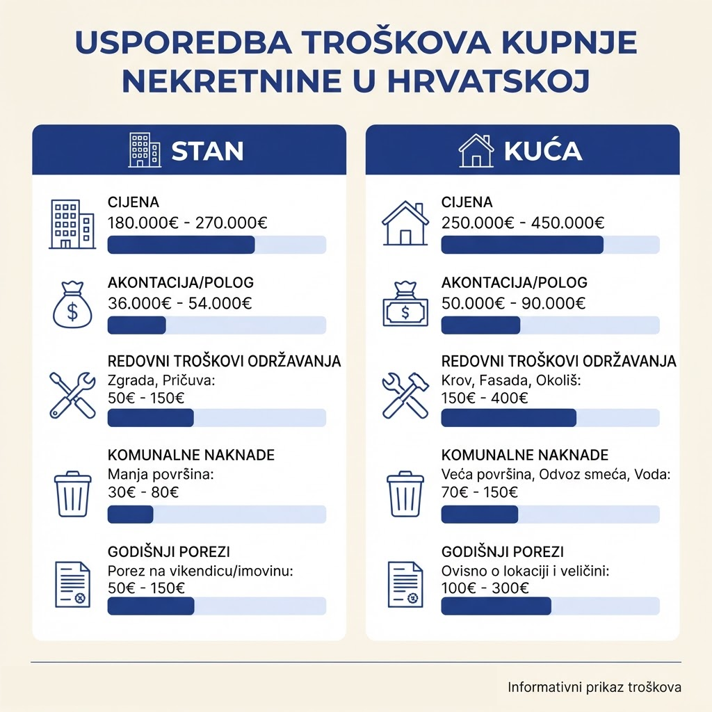 Usporedba cijana Hrvatska