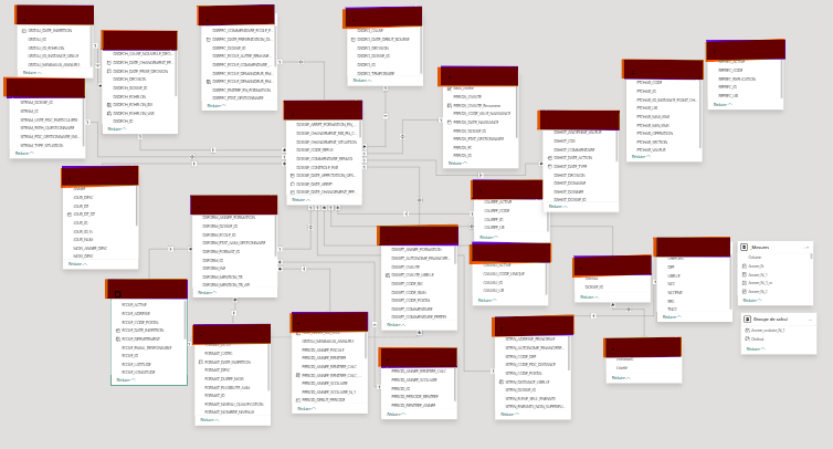 Exemple de modèle PowerBI