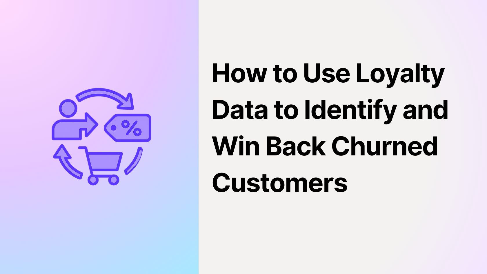 How to Use Loyalty Data to Identify and Win Back Churned Customers