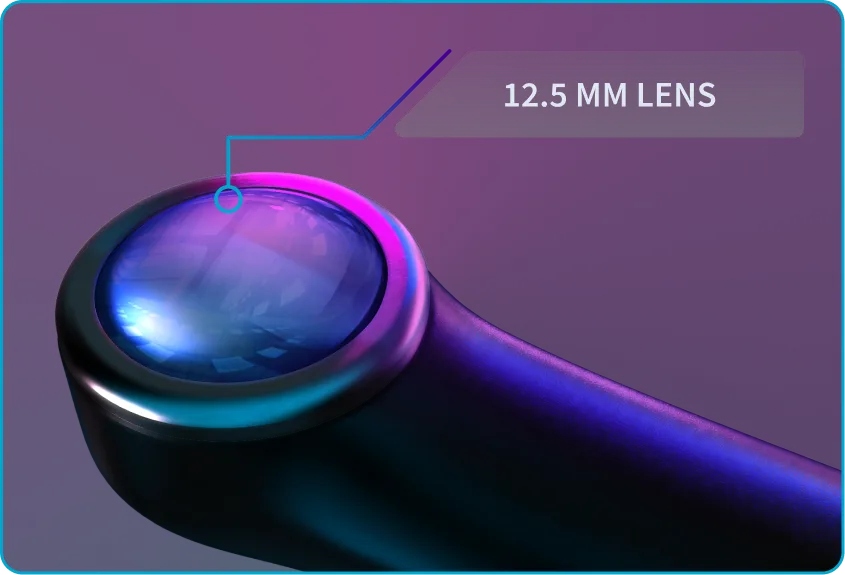 VALO X 12.5 mm lens clinical excellence image