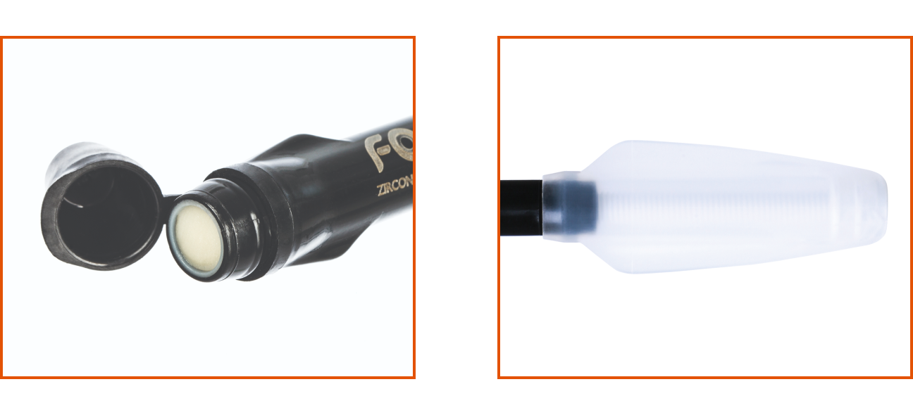 FORMA syringe ergonomics and package components